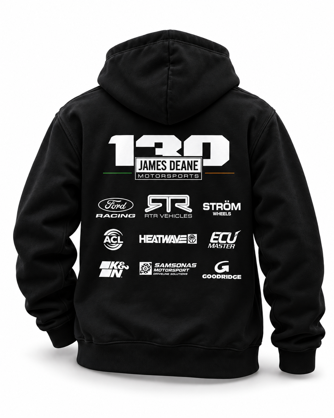 2026 James Deane Oversized Team Hoodie Faded Black