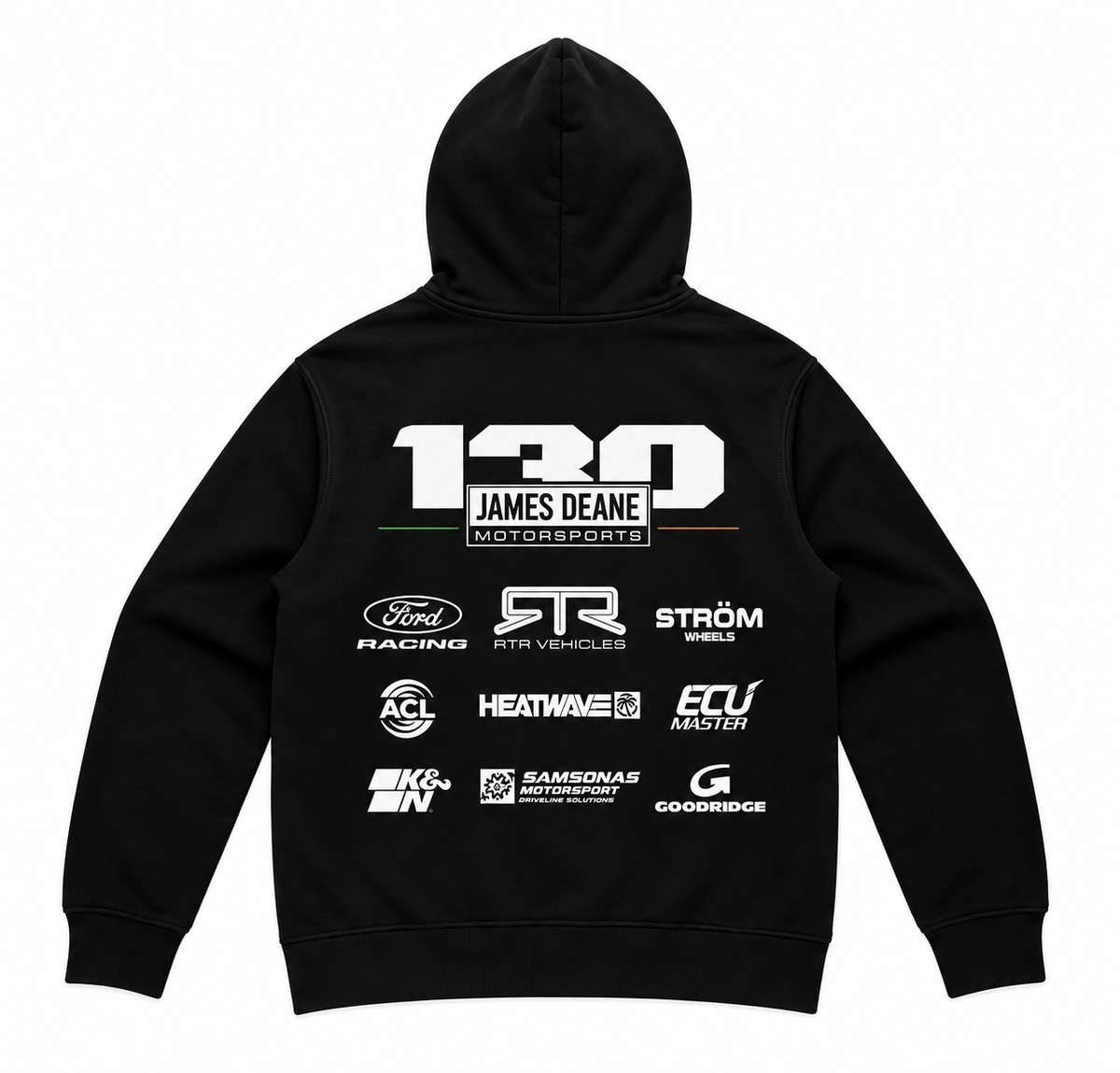 2026 James Deane Oversized Team Hoodie Faded Black