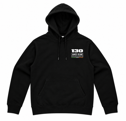 2026 James Deane Oversized Team Hoodie Faded Black