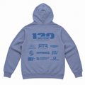 2026 James Deane Oversized Team Hoodie Powder Blue