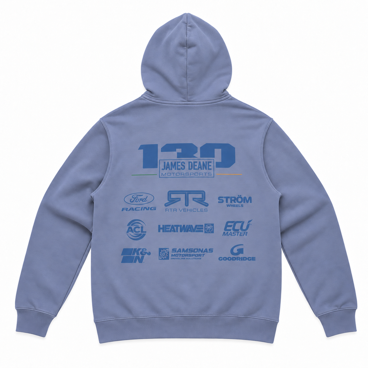 2026 James Deane Oversized Team Hoodie Powder Blue