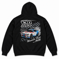 130 Showdown Oversized Hoodie Faded Black