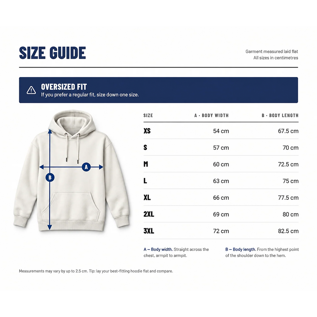 130 Showdown Oversized Hoodie Faded Black