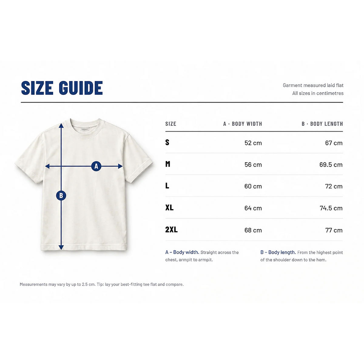 Navy Blue Mad Mike 130 Showdown T-Shirt