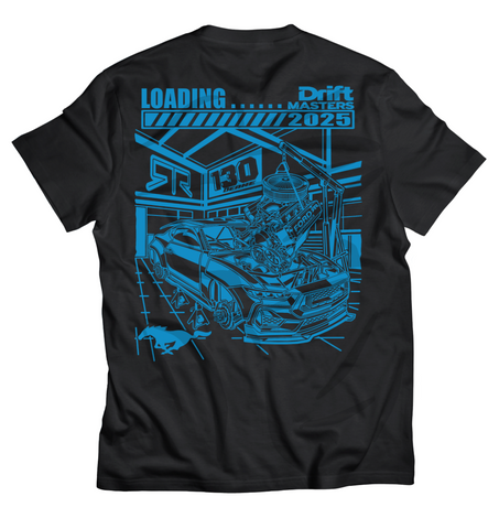 James Deane x RTR Motorsports MUSTANG BUILD T-shirt