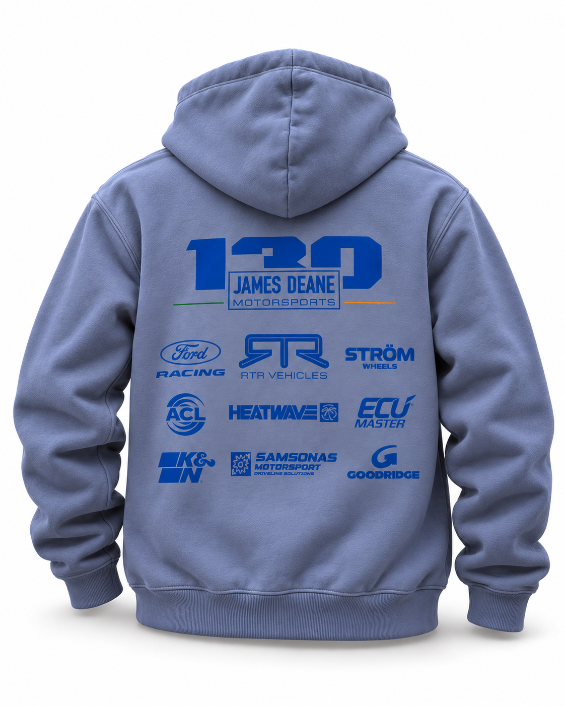 2026 James Deane Oversized Team Hoodie Powder Blue