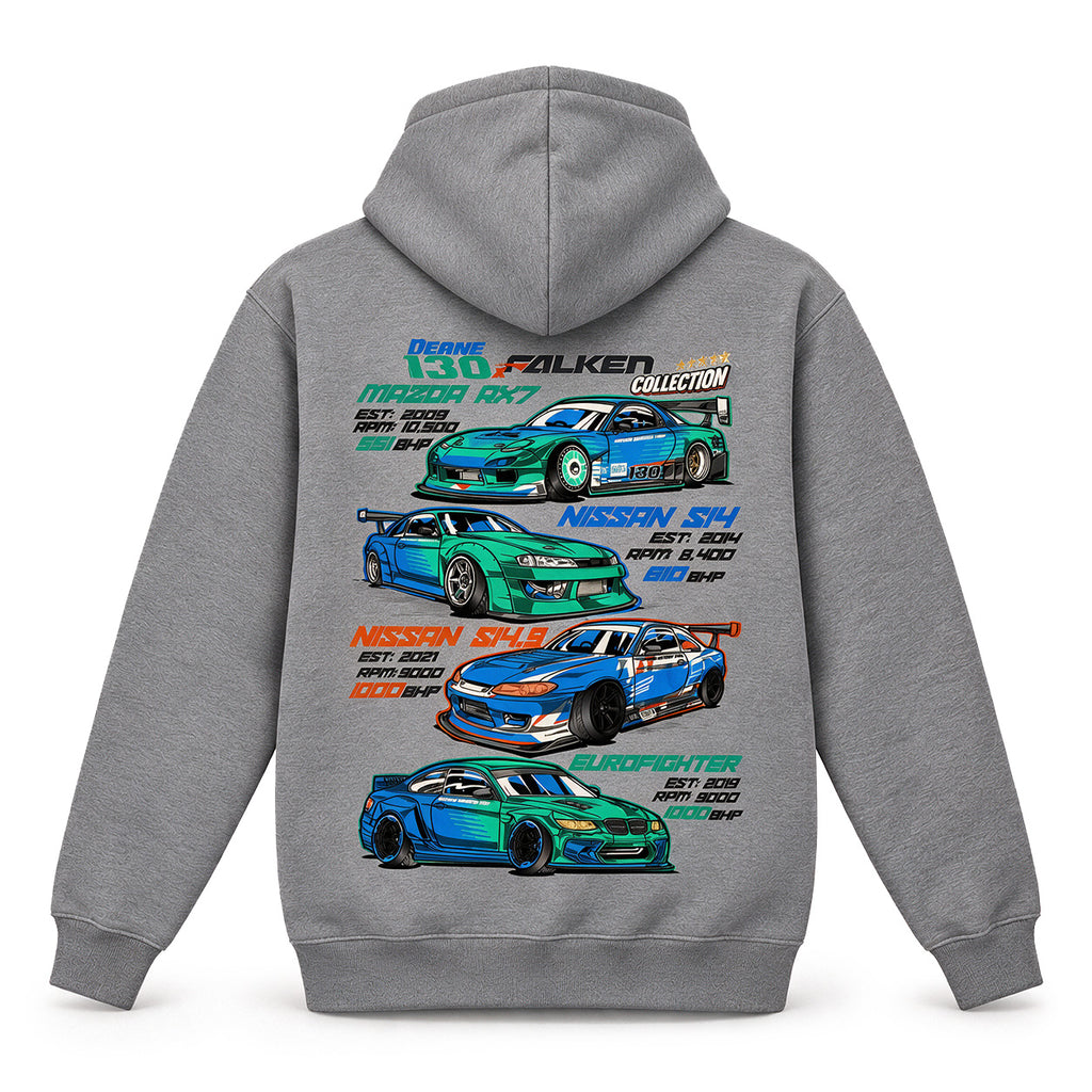 James Deane Falken Collection Hoodie Grey