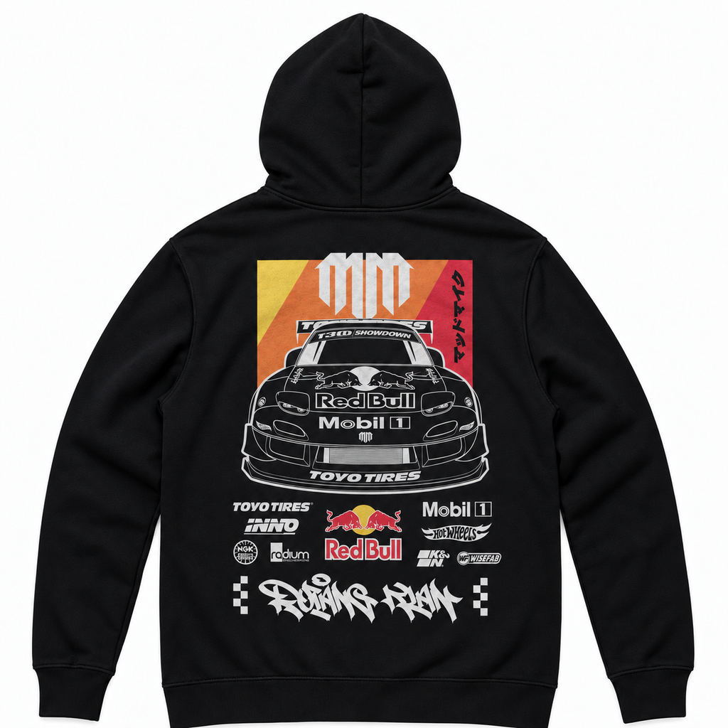 Ink Blue Mad Mike 130 Showdown Hoodie
