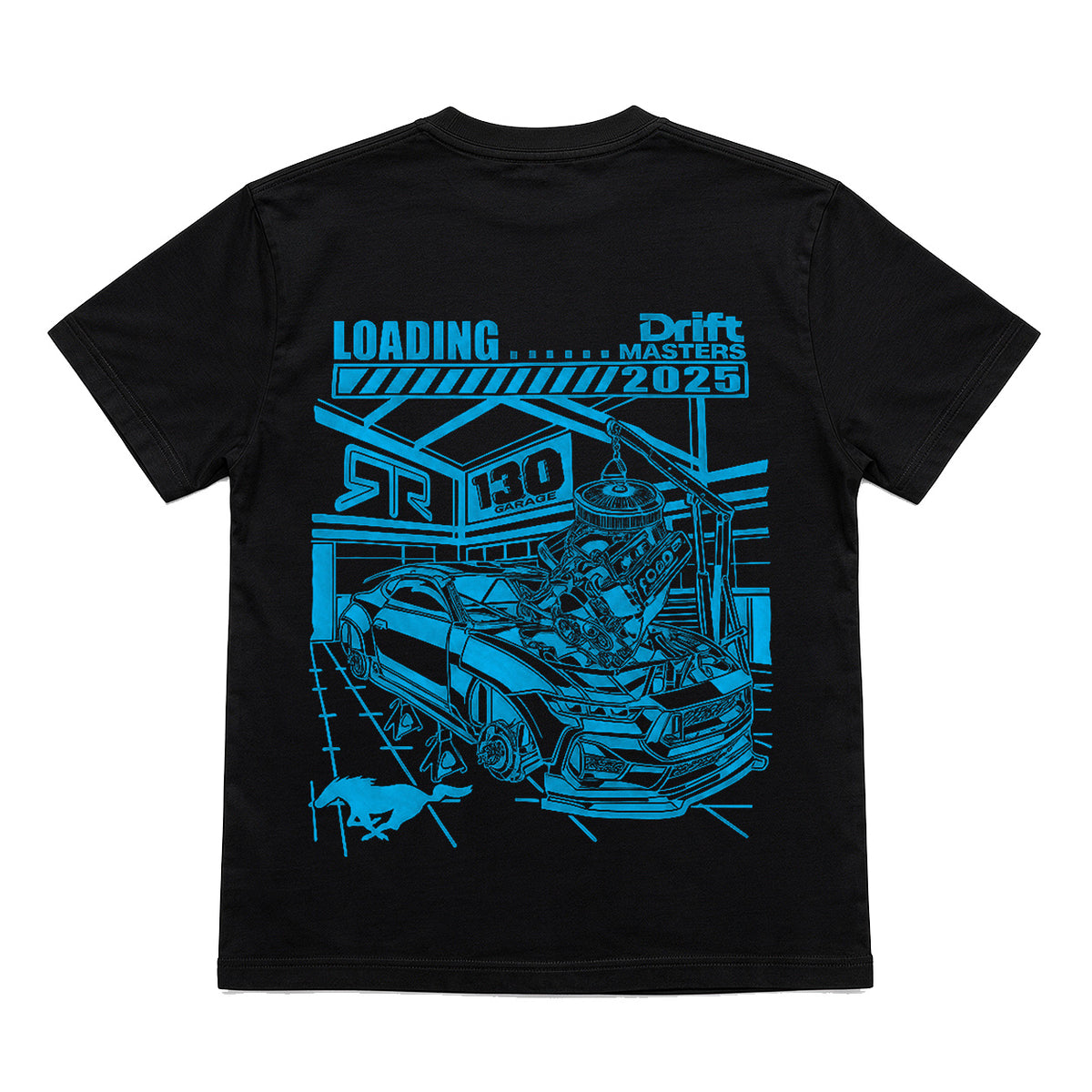James Deane x RTR Motorsports MUSTANG BUILD T-shirt